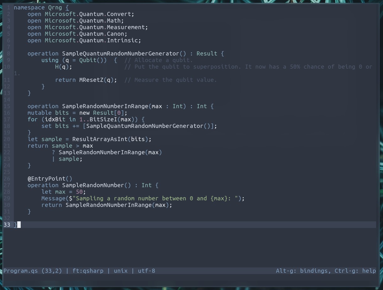 The Truecolor Dark Scheme